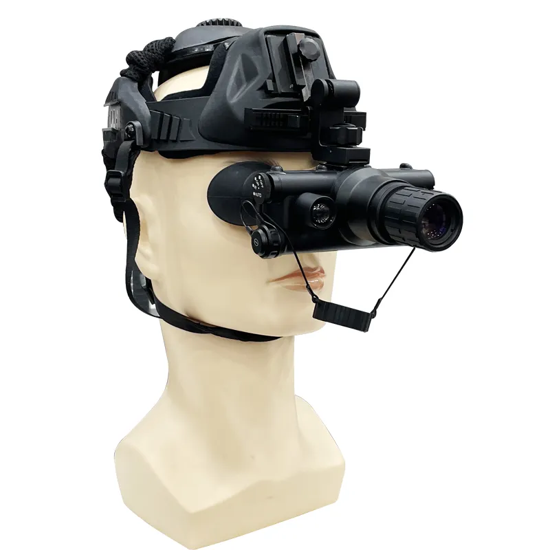 Nvg-hヘルメットに取り付けられた双眼単眼ナイトパトロール低照度ナイトビジョンデバイス
